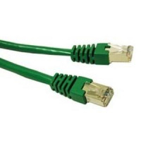 C2G 10' CAT5E Green Molded Shielded Patch Cable