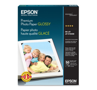 Epson Premium Glossy Photo Paper 8.5
