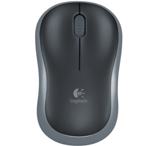 Logitech M185 Wireless Mouse - Gray