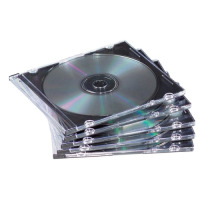 Fellows Thin CD/DVD Jewel Case 100PK 