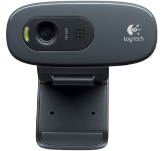 Logitech C270 Webcam - Black - USB 2.0