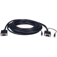Tripp Lite P504-010 10FT HD 15M/M SVGA w/RGB Coax 3.5MM Audio PVC Cable