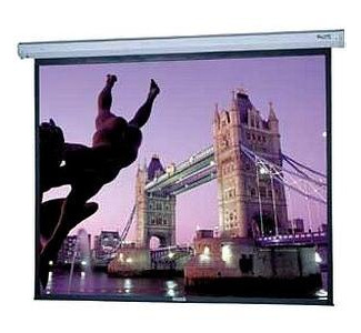 Da-Lite 10'X10'  Cosmopolitan Electrol Projection Screen with Low Voltage Control 