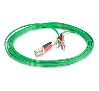Cables To Go Fiber Optic Patch Cable (LC/ST) 6.56 ft - Green