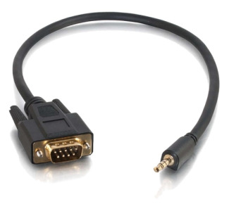 Cables To Go Velocity Serial Cable (DB9 to 3.5mm M/M) 1.5 ft
