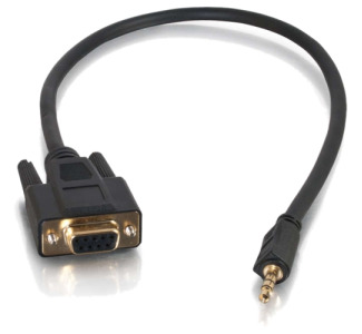 Cables To Go Velocity Audio/Video Cable (DB9-F to 3.5mm F) 1.5 ft