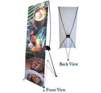 Promaster X-Type Banner Stand - 24'' x 63'' 