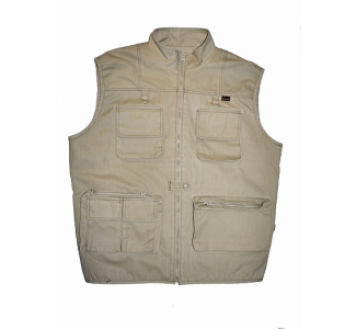 Proamaster Photographer's Shooting Vest - Tan - Medium