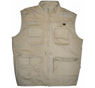 Promaster Photographer's Shooting Vest - Tan - Large
