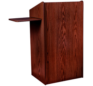 Oklahoma Sound 600 Aristocrat Floor Lectern Non Sound - Mahogany