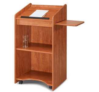 Oklahoma Sound 600 Aristocrat Floor Lectern Non Sound - Wild Cherry