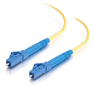 Cables To Go Fiber Optic Simplex Patch Cable (LC/LC M) 22.97ft, Yellow