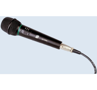 Oklahoma Sound MIC-2 Dynamic Mic Unidirectional w/9' Cable Leather/Black