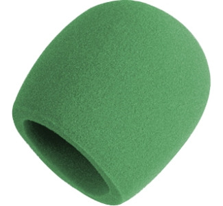 Shure A58WS Green Foam Microphone Windscreen