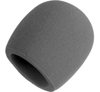 Shure A58WS Gray Foam Microphone  Windscreen