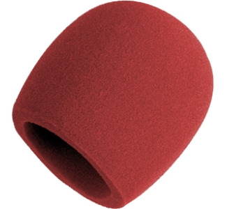 Shure A58WS-RED Red Foam Microphone Windscreen 