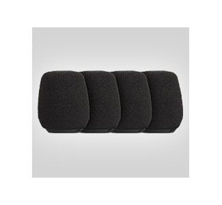 Shure RK513WS Black Foam Windscreens - 4 pack