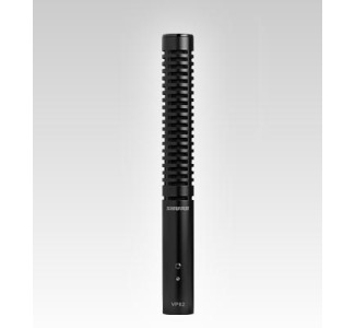 Shure VP82 End-Address Shotgun Condenser Microphone w/ Pouch and Foam Windscreen