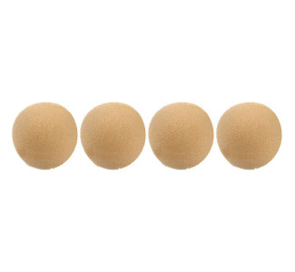 Shure RPM318 4-Pack PopperStopper Snap-Fit Foam Windscreens For BETA54 (Tan)