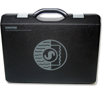 Shure A100C Carrying Case for Two KSM137 or KSM141 Microphones and A27M Stereo Bar