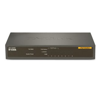 D-Link 8-Port Ethernet Switch with PoE