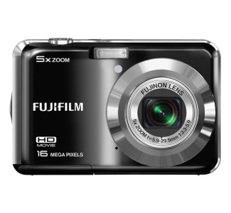 Fuji AX550 16MP Digital Camera, 5x zoom - Black