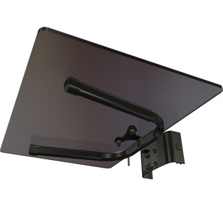 CRIMSONAV MSG Tempered Glass Shelf for Carts or Stands