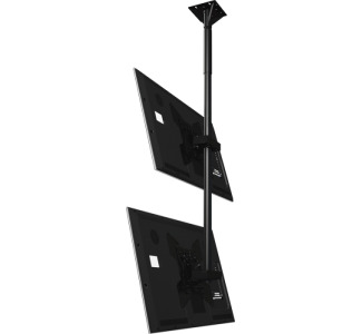 CRIMSONAV C2K55V DUAL Screen Ceiling Mounted Monitor 400x400mm Mounting Patterns