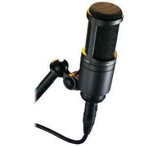 Audio-Technica AT2020 Cardioid Condenser Microphone