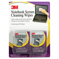 3M Notebook Screen Cleaning Wipes, Pack of 24