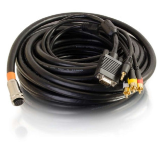 C2G 50ft RapidRun Plenum-rated Multi-Format All-In-One Runner Cable