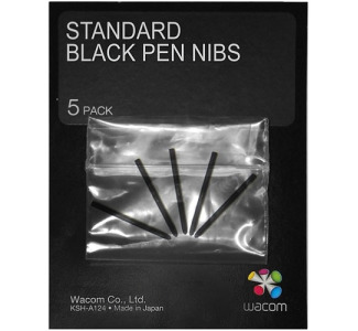 Wacom Standard Pen Nib - 5 pack - Black