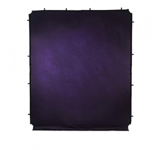 EzyFrame Vintage Background Cover 2 x 2.3m Aubergine