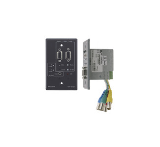 Kramer 3 Socket 1 Gang Audio/Video Faceplate