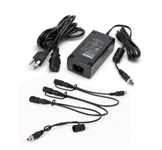 Shure PS124L InLine Power Supply with 4-connection cable