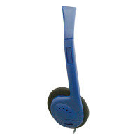 Avid Education AE-711BLUE Personal Headphones w/adjustable headband - Blue