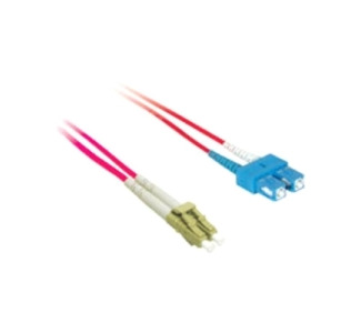 C2G Fiber Optic Duplex Patch Cable -  LC/SC 3.28.ft
