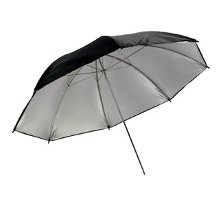 Promaster Professional Series Black/Silver Umbrella - 60''''