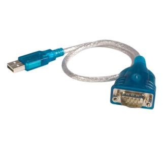 StarTech.com USB to RS232 DB9 Serial Adapter Cable - M/M