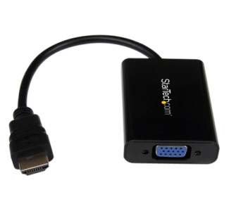 StarTech.com HDMI to VGA Video Adapter Converter with Audio - 1920x1200