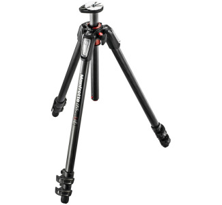 Manfrotto MT055CXPRO3 3-Section Carbon Fiber Tripod without Head (BLACK)