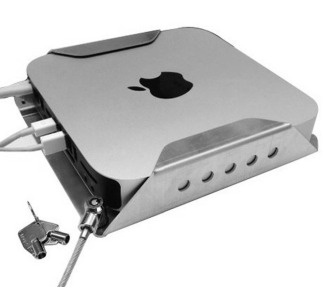 Compulocks MMEN76 Mac Mini Security Mount Enclosure - Silver