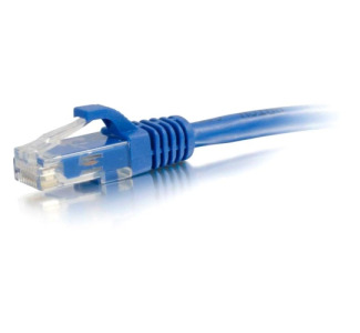 C2G 1ft Cat6a Snagless Unshielded (UTP) Network Patch Cable - Blue