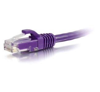 2ft Cat5e Snagless Unshielded (UTP) Network Patch Cable - Purple