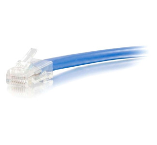 10ft Cat5e Non-Booted Unshielded (UTP) Network Patch Cable - Blue