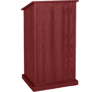  AmpliVox Sound Systems W470-MH Chancellor Lectern without Sound (Mahogany)