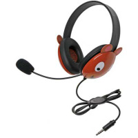 Califone 2810-TBE List. First Headphones Bear Motif, with Mic 3.5mm To-Go Plug