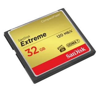 SanDisk Extreme 32 GB CompactFlash (CF) Card