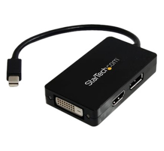 StarTech.com Mini DisplayPort to DisplayPort / DVI / HDMI Multifunction Adapter