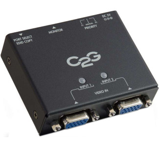 Cables 2 Go 39900 2-Port VGA Auto Switch